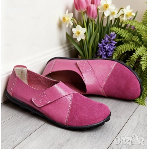Дамски обувки естествена кожа №40 - НОВИ, снимка 2 - Дамски ежедневни обувки - 53980466