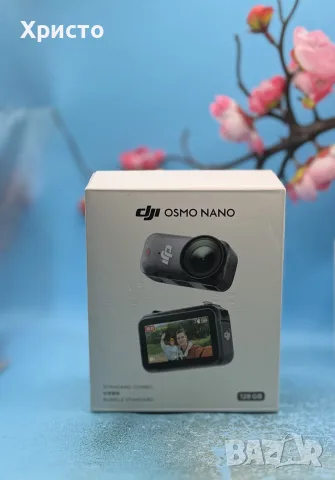 НОВО!!! Екшън камера DJI Osmo Nano Standard Combo 128GB, снимка 2 - Камери - 56304901