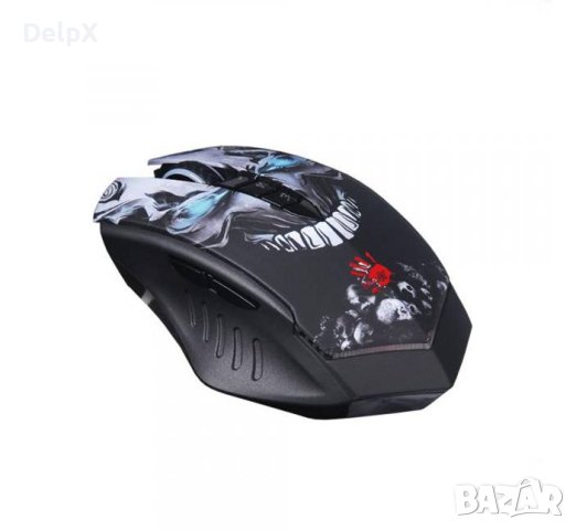 Оптична геймърска безжична мишка R80 USB DPI=4000, снимка 1