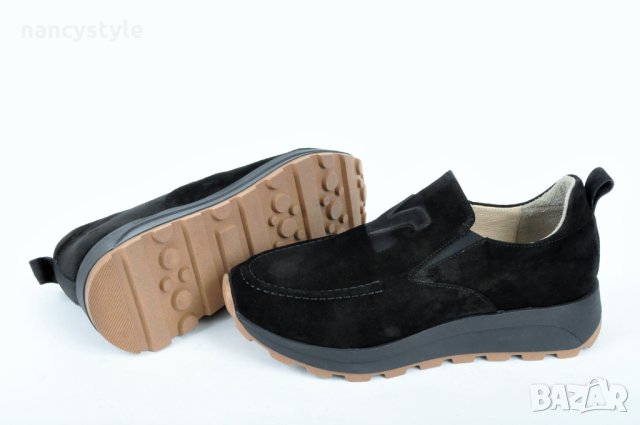 НОВО! Велурени дамски спортни обувки/ маратонки - Два цвята, снимка 5 - Дамски ежедневни обувки - 42874276
