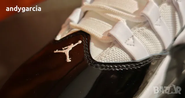  Nike Air Jordan Max Aura Black White ЧИСТО НОВИ 44.5ти номер 28.5см стелка с кутия , снимка 16 - Маратонки - 50066989