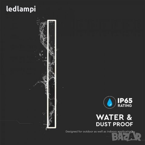 LED Аплик 17W Черен IP65, снимка 3 - Лампи за стена - 40194328