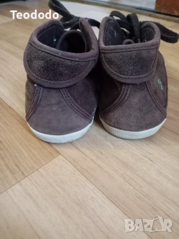 Дамски / детски боти естествен велур Lacoste , снимка 4 - Дамски боти - 52038316