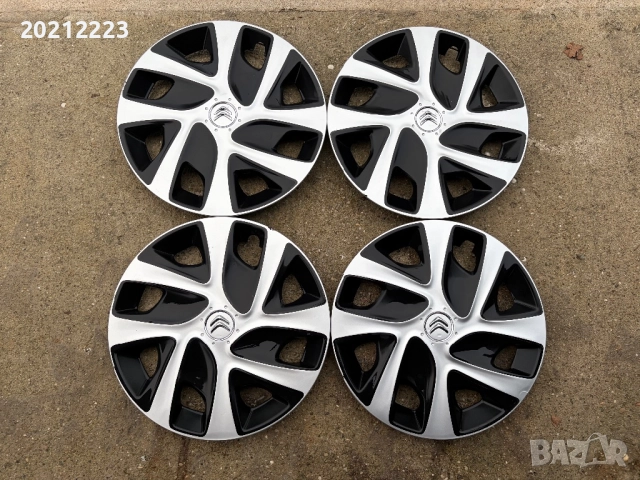 4 броя оригинални тасове за Citroen C3  Aircross 16, снимка 3 - Аксесоари и консумативи - 52455325