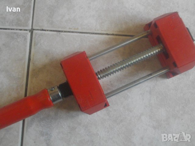 Машинно менгеме немско BESSEY със 2 стяги Менгеме самоделно от дуралуминий, снимка 16 - Менгемета - 37354117