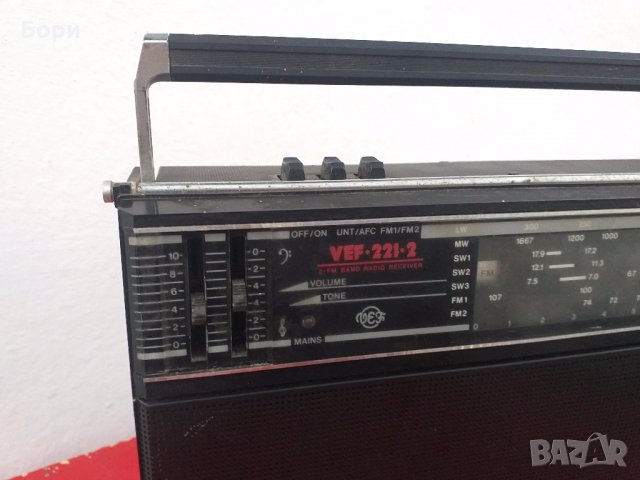 VEF 221-2, снимка 2 - Радиокасетофони, транзистори - 31283372