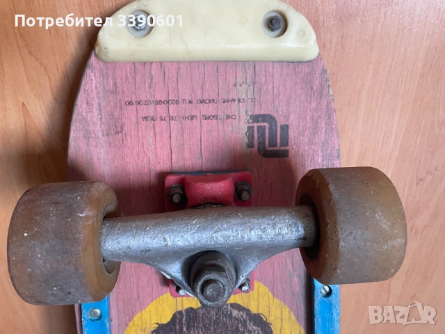 Ретро скейтборд Майкъл Джексън, снимка 3 - Антикварни и старинни предмети - 54105858