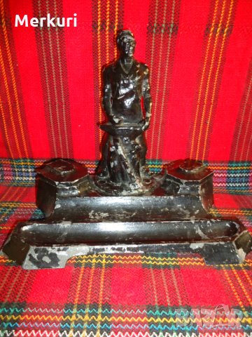 Стара мастилница с фигура - Рачо Ковача