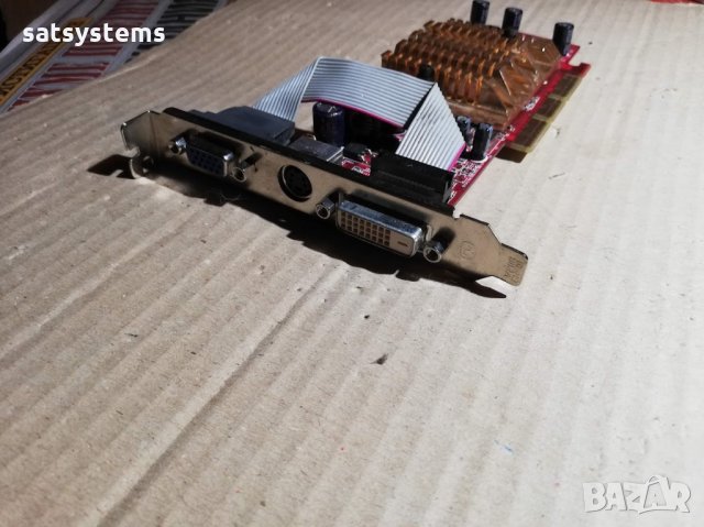 Видео карта NVidia GeForce MSI FX5500 128MB DDR 128bit AGP, снимка 3 - Видеокарти - 31790925