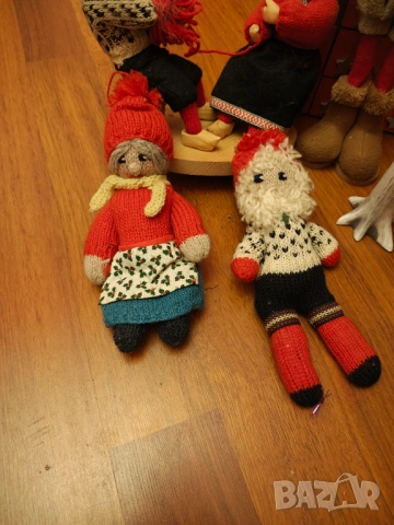 Лот коледна норвежка декорация ръчна изработка , снимка 4 - Декорация за дома - 52495856