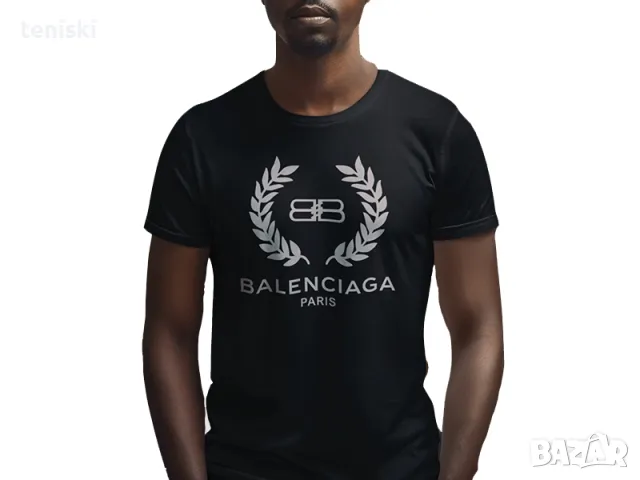 Тениски Balenciaga Принт Модели и размери, снимка 10 - Тениски - 32505783