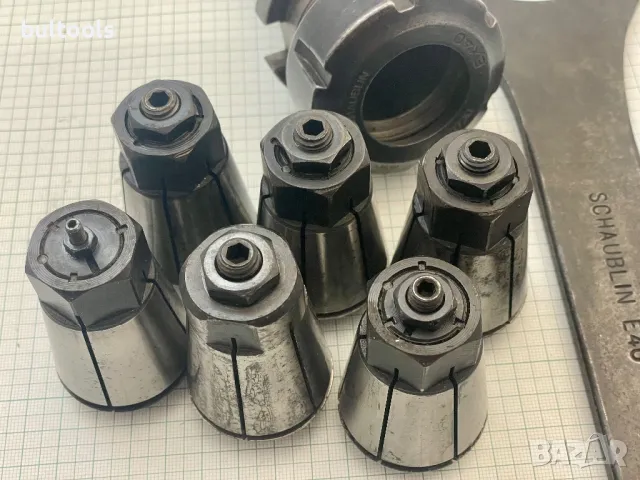 Цангов патронник ISO-40 /ER-40 SCHAUBLIN/Шаублин, снимка 7 - Други машини и части - 48893558