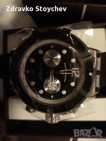 Часовник Swiss Legend Triton Chronograph Black Dial Men's Watch в Мъжки в  гр. София - ID35428271 — Bazar.bg