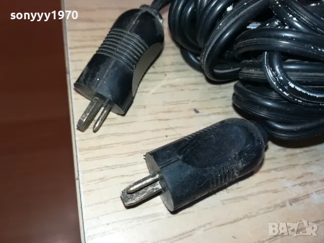 КАБЕЛИ 2Х3,6М ЗА ТОНКОЛОНИ С РЕТРО БУКСИ-ВНОС ГЕРМАНИЯ 0903251207, снимка 4 - Тонколони - 49420509