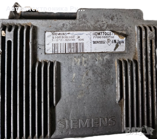 Компютър двигател за Renault Megane Scenic (10.1996 - 12.2001) 1.6  90 к.с., № Siemens, S105300102D