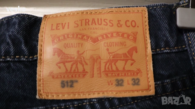 Дънки Levi's 512 W32 L32, снимка 3 - Дънки - 53056957