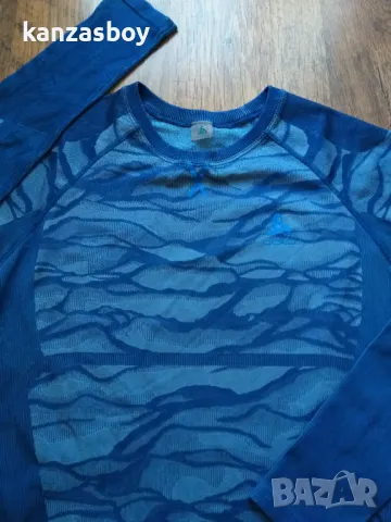 Odlo M BLACKCOMB L-S BASE LAYER TOP - мъжка долна блуза М, снимка 3 - Блузи - 48853804