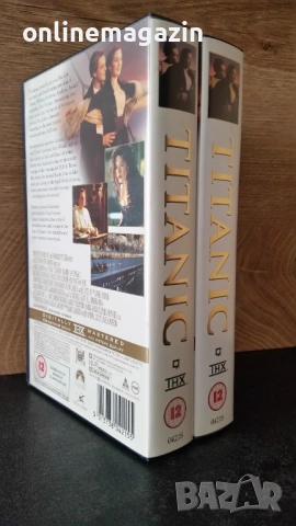 Видеокасети " TITANIC " VHS, снимка 3 - Други жанрове - 54157552