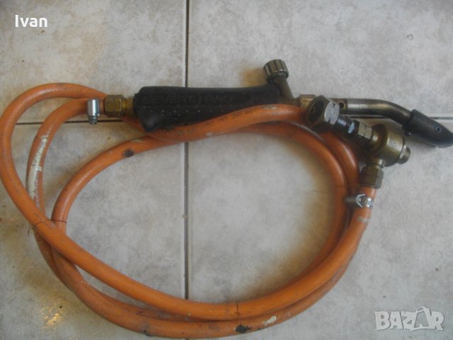 Горелка-Италианска-Работеща На Газ-4 bar-SIEVERT-Винтил-Пълен Комплект, снимка 3 - Други инструменти - 33730645