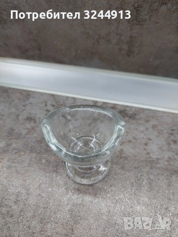 Соц стара но не използвана  стъклена чашка за промивка на око очи , снимка 4 - Антикварни и старинни предмети - 44271418