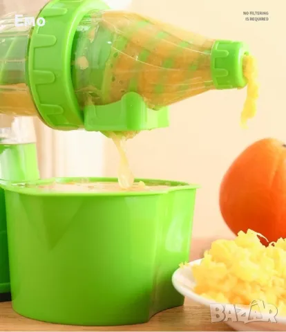 Домакинска ръчна сокоизтисквачка, снимка 2 - Сокоизстисквачки и цитрус преси - 47744242