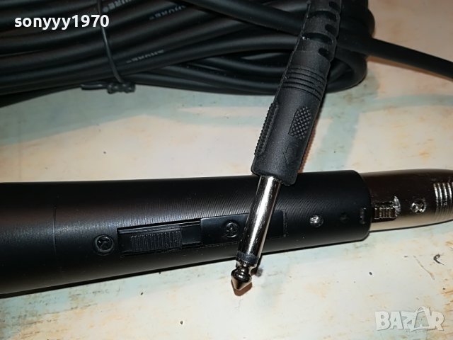 SHURE+CABLE-ВНОС SWISS 1302231657, снимка 8 - Микрофони - 39661897