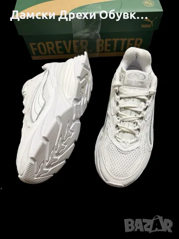 Puma Fade Nitro дамски бели маратонки , снимка 3 - Маратонки - 56024506