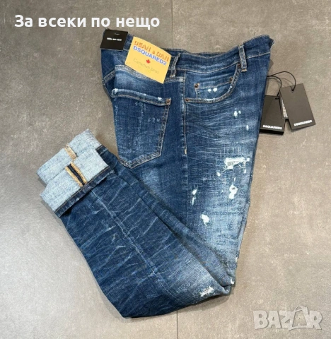 DSQUARED2 Сини Мъжки Дънки Код Mens P.228, снимка 3 - Дънки - 53922194