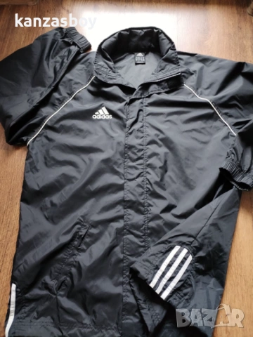 adidas All Weather Jacket - страхотно мъжко яке-ветровка ХЛ, снимка 3 - Спортни дрехи, екипи - 53964956