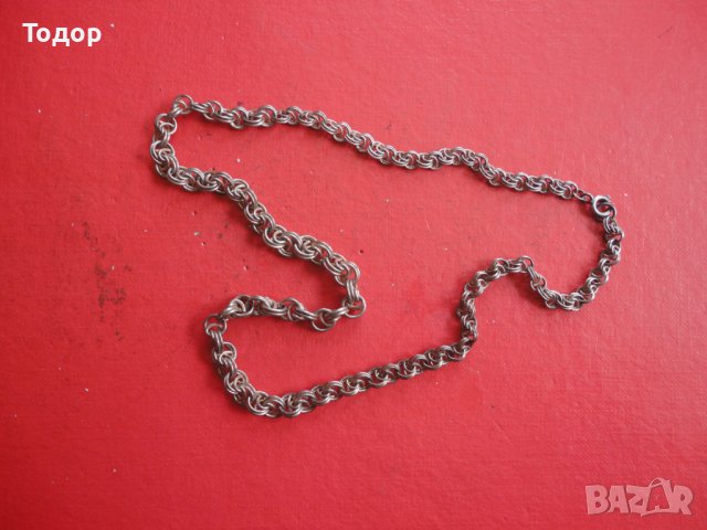 Невероятен сребърен ланец верига синджир 835 , снимка 8 - Колиета, медальони, синджири - 40685467