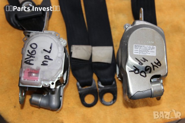 Преден десен колан Toyota Aygo (2005-2012г.) 5 врати / Тойота Айго, снимка 2 - Части - 30549507