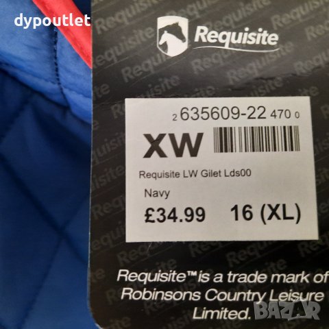 Requisite LW Gilet  Дамска грейка , размер XL, цвят navy.                                      , снимка 6 - Елеци - 39280889