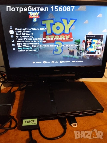 ✅ PS2 Slim хакнат,USB игри, HDMI, снимка 8 - PlayStation конзоли - 53327305