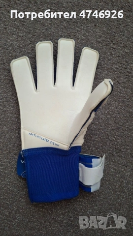 KIPSTA вратарски ръкавици F500 VIRALTO, бяло/синьо, снимка 2 - Футбол - 54134466