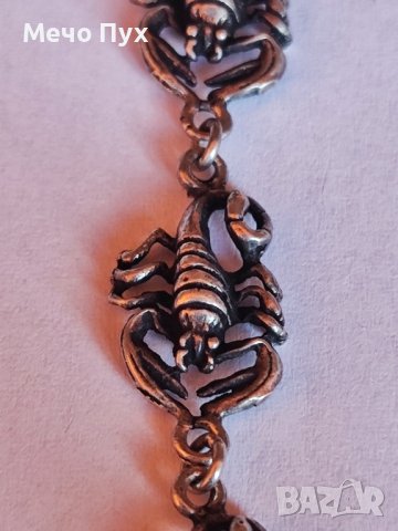 Сребърна гривна Скорпиони (169)