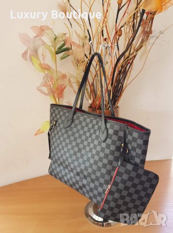 Черна чанта Louis Vuitton , снимка 2 - Чанти - 32009293