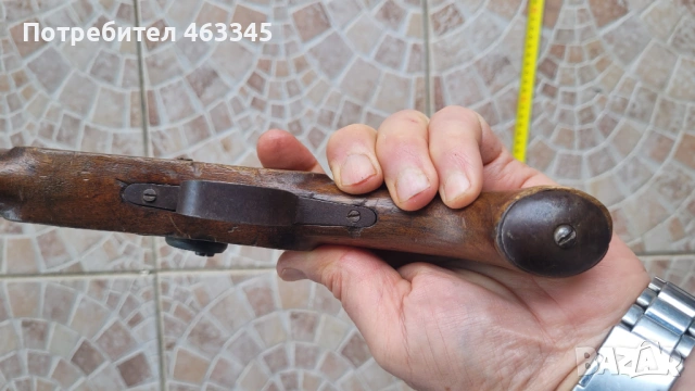 пистолет, пищов, евзалия, кремъклия, снимка 9 - Антикварни и старинни предмети - 54029843