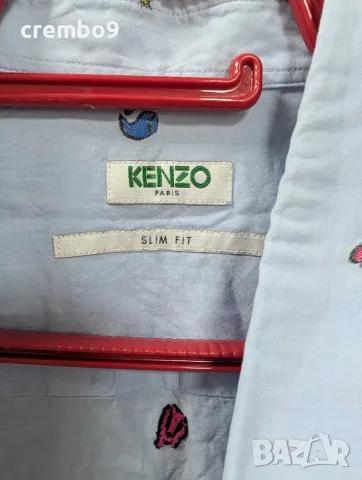 Kenzo Paris мъжка риза, размер M (40), снимка 3 - Ризи - 56476363