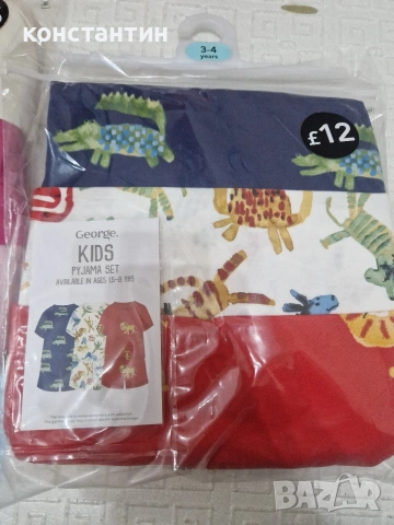 детски пижами 3-4г, снимка 2 - Детски пижами - 54019075