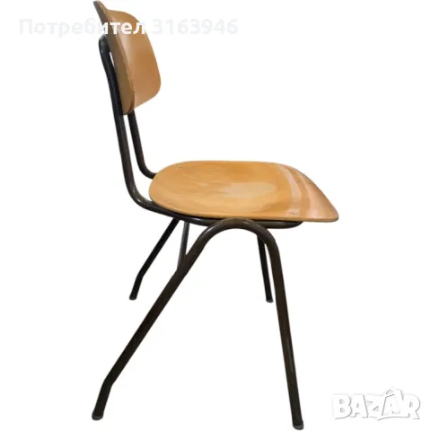 ПОД НАЕМ 150 броя дървени столове с метални крака , снимка 6 - Столове - 49295981