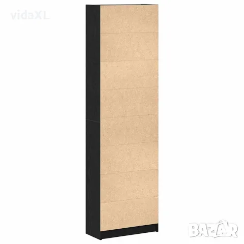 vidaXL Гардероб Черния дъб 55 x 25 x 189 см Инженерна дървесина, снимка 8 - Гардероби - 56147048