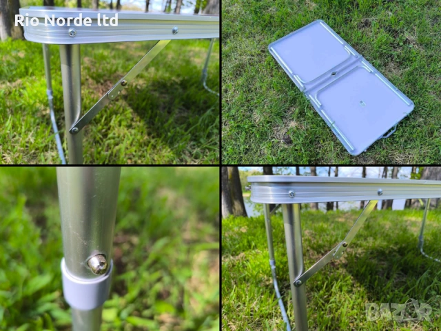 Маса сгъваема 120 х 60 НОВИ, снимка 5 - Къмпинг мебели - 53472777