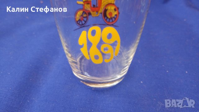 Чаши за безалкохолно с картинки, ретро коли , снимка 9 - Колекции - 42674411