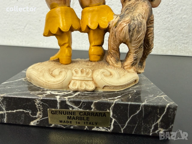 Италианска фигура на пират с маймуна. №8050, снимка 5 - Колекции - 54029491