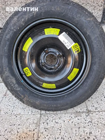 Резервна гума тип патерца за пежо 3008 135 на 90 по 16 4 по 108, снимка 5 - Гуми и джанти - 55893978