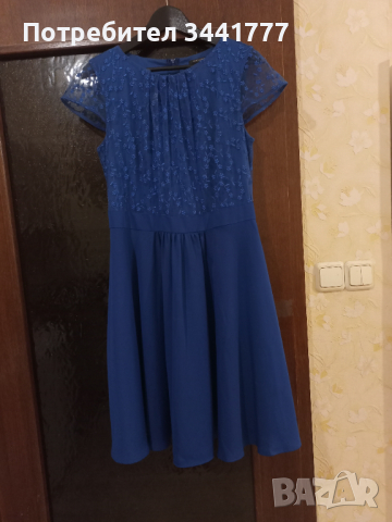Синя рокля ORSAY 44 размер, снимка 1 - Рокли - 44527940