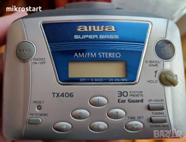 Уолкмен AIWA TX-406 с дигитално радио - бартер 