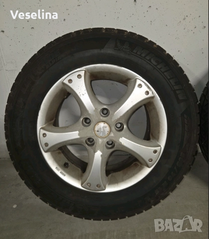 Комплект лети джанти със зимни гуми 205/70/15, снимка 10 - Гуми и джанти - 52969292