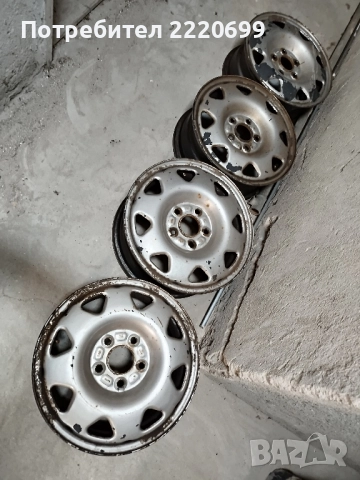 Оригинални железни джанти за хонда CR-V и Accord 15", 5 x 114.3 mm, 6JJ x 15, 64.1mm, ET-50.