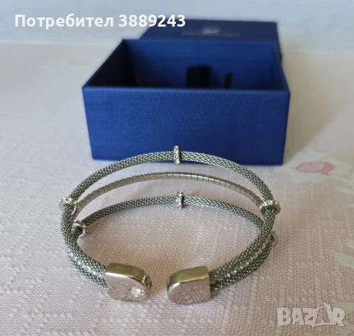 Гривна Swarovski , снимка 6 - Гривни - 51149698